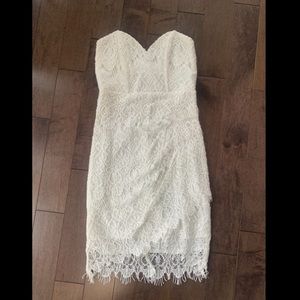 White Sabo Skirt Dress XS